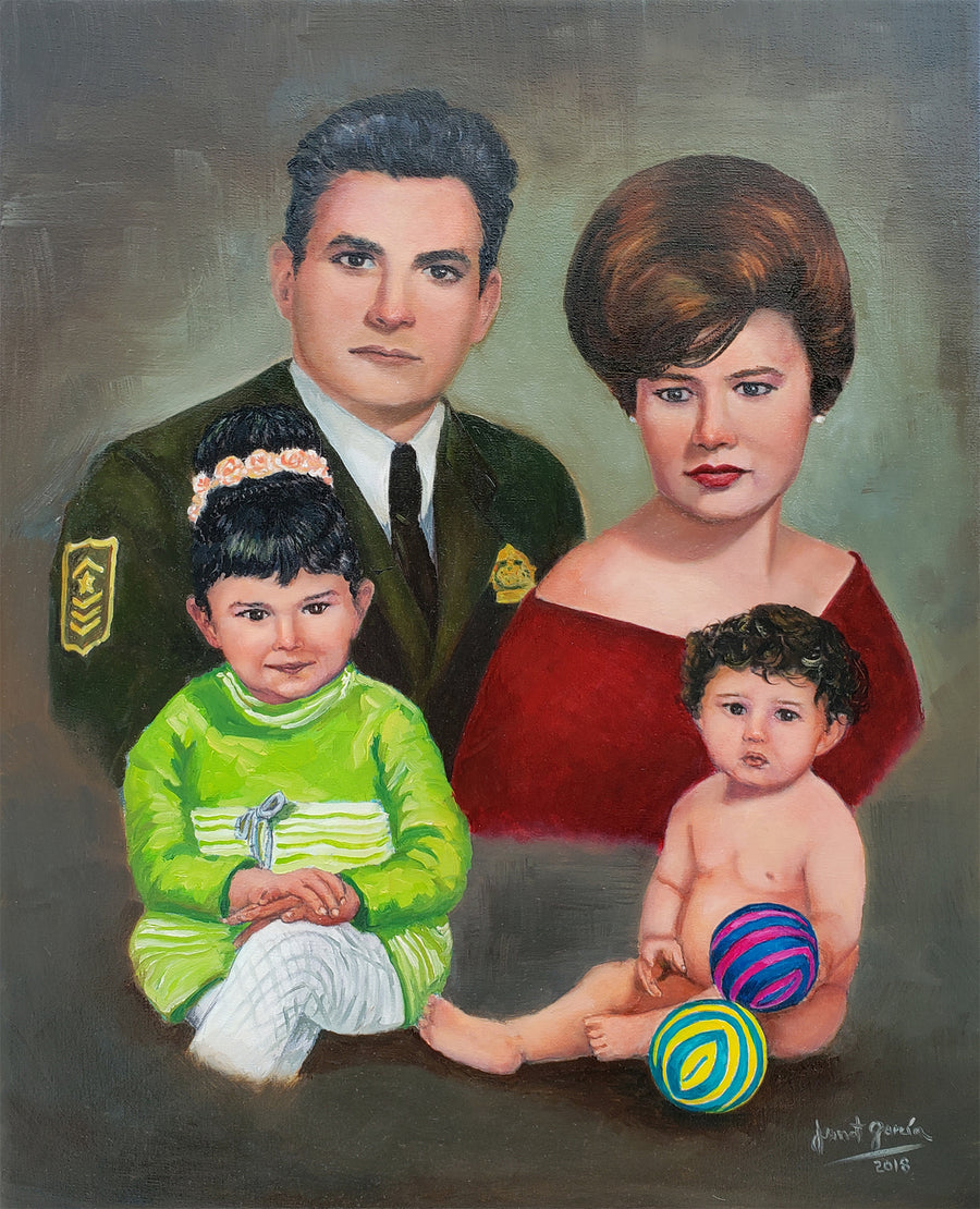 Custom Family Portrait - Maribel